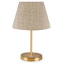 Opviq Lámpara de Mesa AYD-2851 Beige y Dorado